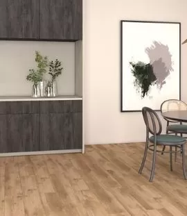 Piso Laminado Eucafloor Prime 7 mm Colado Cacau caixa 2,139 m²